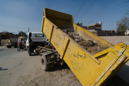 A proper waste disposal system has been set up with a landfill site developed by the administration. Chiniot. World Bank